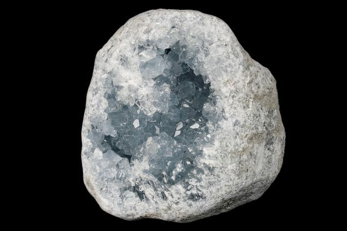 Sparkly Celestine (Celestite) Geode - Madagascar #173079